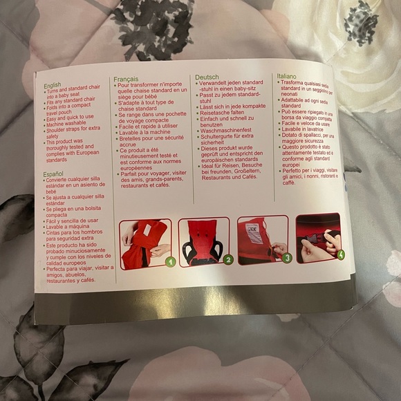 Over the chair easy seat for toddler - Picture 3 of 3